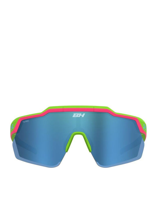 Under Armour Pro Ochelari De Soare Pentru Bărbați Cu Culoare Verde De Cadru Și Culoare Verde De Lentilă
