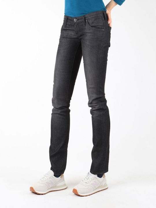 Lynn Damenjeans in Gerader Linie Schwarz