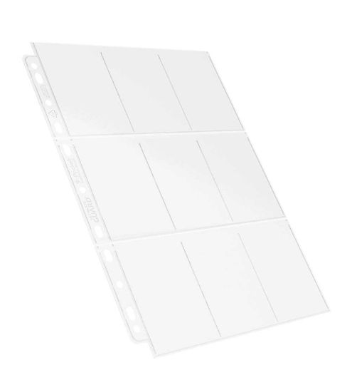 Ultimate Guard Top-Load Page Card Pages 9-Pocket Standard Size 100τμχ Διάφανες