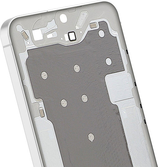 Samsung Original Central Chassis Galaxy S25 Fe Service Pack White