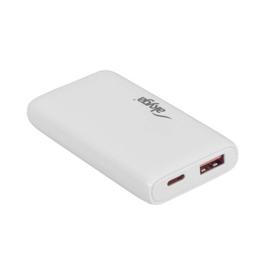 Akyga Mobile Phone Charger Without Cable GaN with USB-A Port and USB-C Port 65W Power Delivery / Quick Charge 3.0 / Quick Charge 4+ White (AK-CH-31)