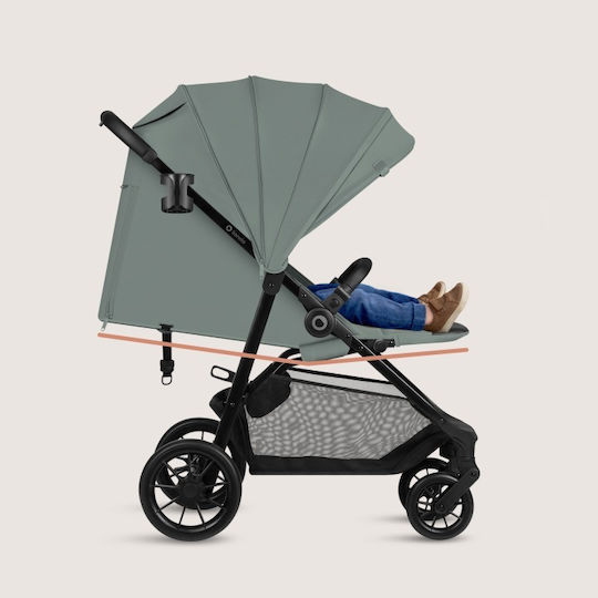 Lionelo Emerald Baby Stroller Suitable From 6+ Months Green Forest 9.7kg