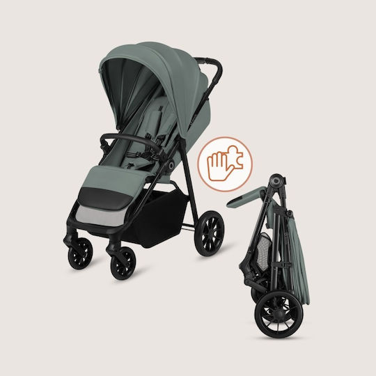 Lionelo Emerald Baby Stroller Suitable From 6+ Months Green Forest 9.7kg