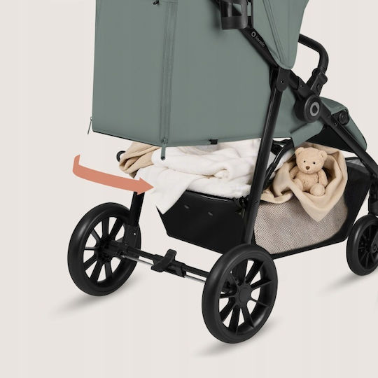 Lionelo Emerald Baby Stroller Suitable From 6+ Months Green Forest 9.7kg