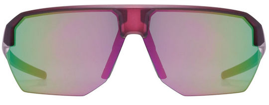 Uvex Cycling Glasses With Pink Frame And Photochromic Lenses