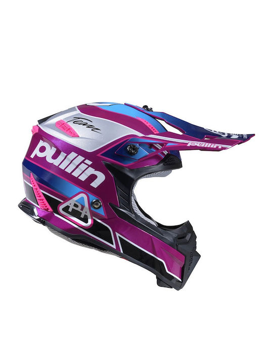 Pull-In MX Team Graphics Κράνος Μηχανής Motocross ECE 22.06 1310gr