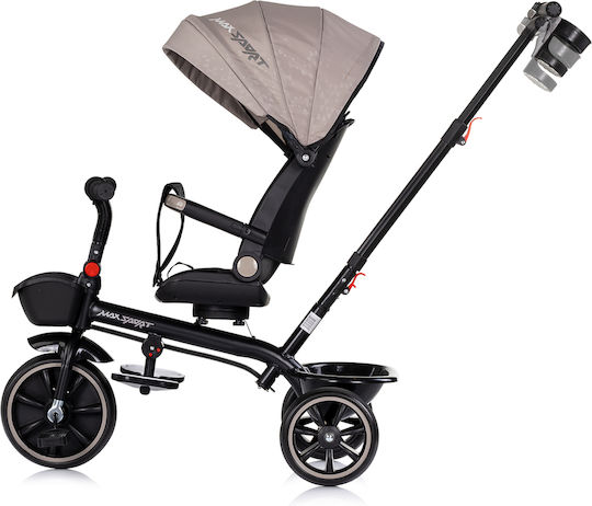 Chipolino Max Sport with Parental Handle for 1.5+ Years Latte
