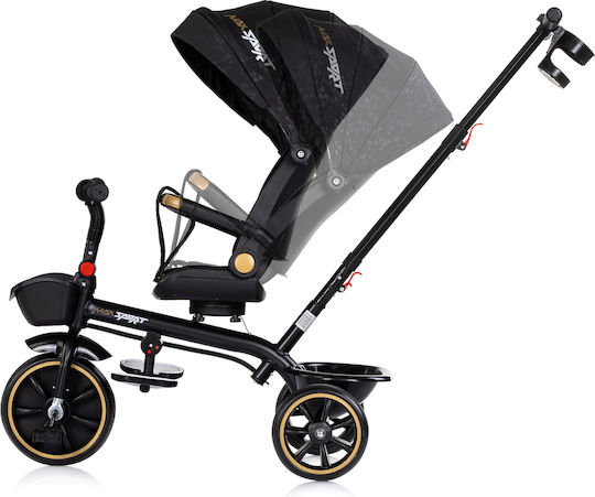 Chipolino Max Sport Wandelbar mit Elterngriff Noir
