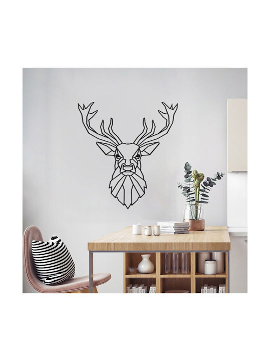 Pakketo Decorative Silhouette Stagio Pakooworld Black Made of Metal 40x1.5x40cm