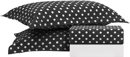 Beauty Home 10101 Module Dublu 4 Bucăți 200x260 cm Negru
