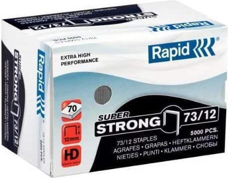 Rapid Staples Rapid Super Strong 73/12 40-70 Sheets 5000 Pcs Box
