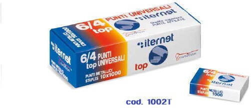 Iternet Телчета За Телбод 6/4 1000 Бройки Кутия Турикан