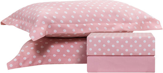 Beauty Home Art 10101 Fancy Super Double Coverlet Pink 220x240cm 3 Pieces