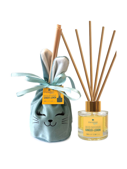 Messinian Spa Diffuser με Άρωμα Λεμόνι 100ml
