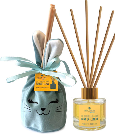 Messinian Spa Diffuser with Lemon Scent 100ml
