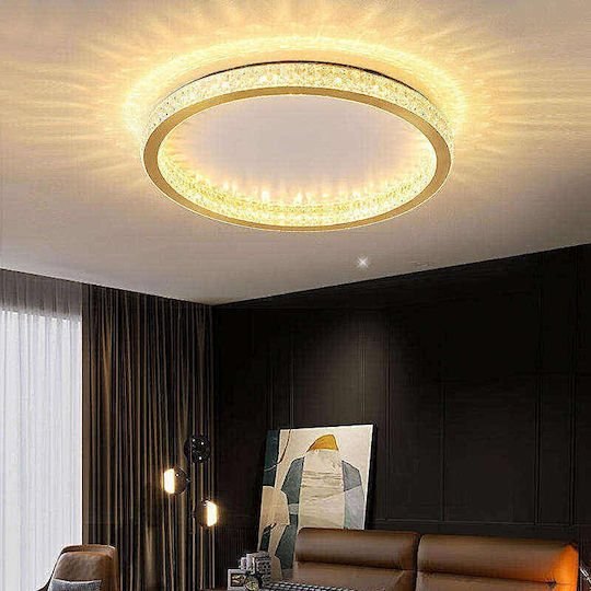 Home Lighting Златиста Таванна Плафониера с Интегриран LED