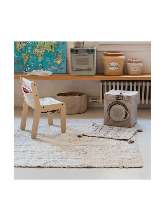 Lorena Canals Kinderteppich Ecru 120x60cm