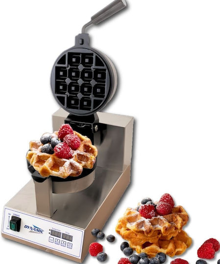 Dynamic Commercial Waffle Maker Single for Small Waffles in Waffle Shape 300.0699
