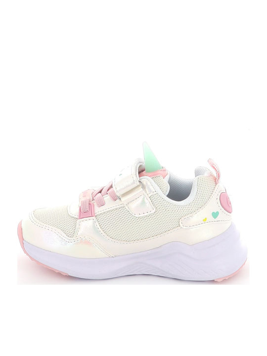 Παιδικά Sneakers με Φωτάκια Λευκά