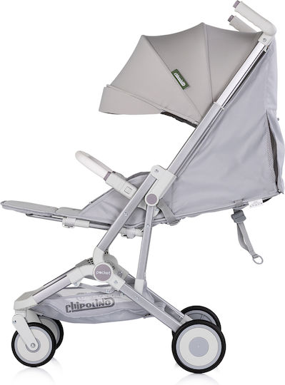Chipolino Pocket Baby Stroller Suitable for Newborn Platinum 6.4kg