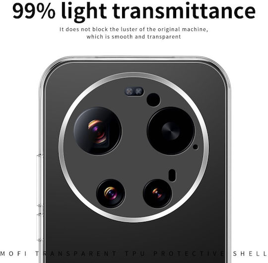 Mofi Ultra-Thin Silicone Transparent Back Cover Xiaomi 17 Ultra