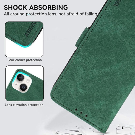 Abeel Wallet Green Motorola Moto G67 5G G77 5G