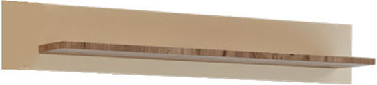 Wandregal Lilu Dunkel Esche 98x16x15cm Wandregal Lilu Dunkel Esche 98x16x15cm