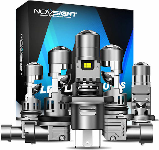 NovSight Car and Motorcycle Lamp H11 Canbus LED 6500K Cold White 12V 60W