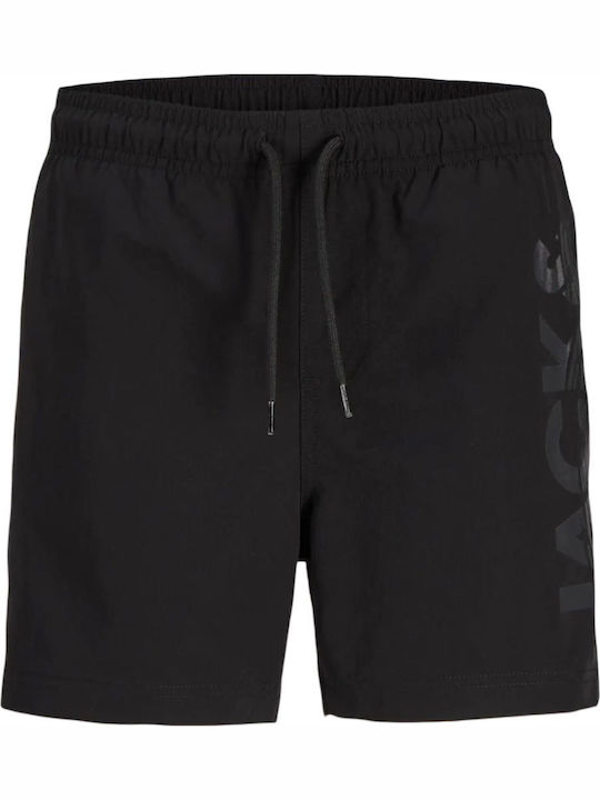 Jack & Jones Costum De Baie Pentru Copii Pantaloni Scurți De Înot Negri