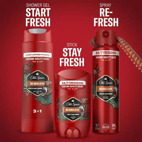 Old Spice Bearglove Anime Männer Duftset