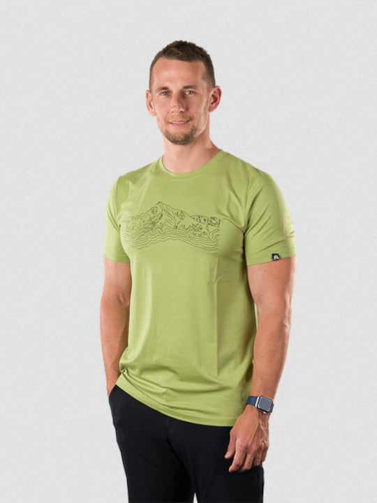 T-shirt Macaw Green