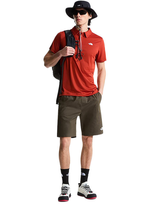Polo Athletic Short Sleeve Shirt Iron Clay