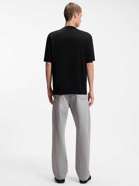 Hugo Kurzarm T-Shirt Schwarz