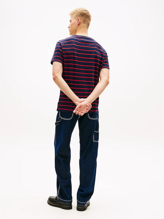 Tommy Hilfiger Tjm Kurzarm T-Shirt Blau Tommy Hilfiger Tjm Kurzarm T-Shirt Blau