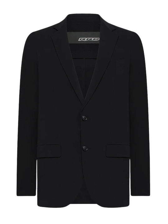 Summer Men’s Suit Jacket Slim Fit Black