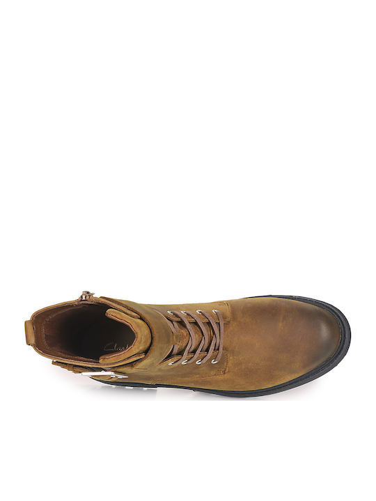 Orinoco2 Lace De Piele Ghete Dama Tabac