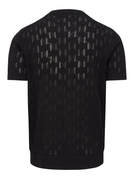Karl Lagerfeld T-shirt Μαύρο