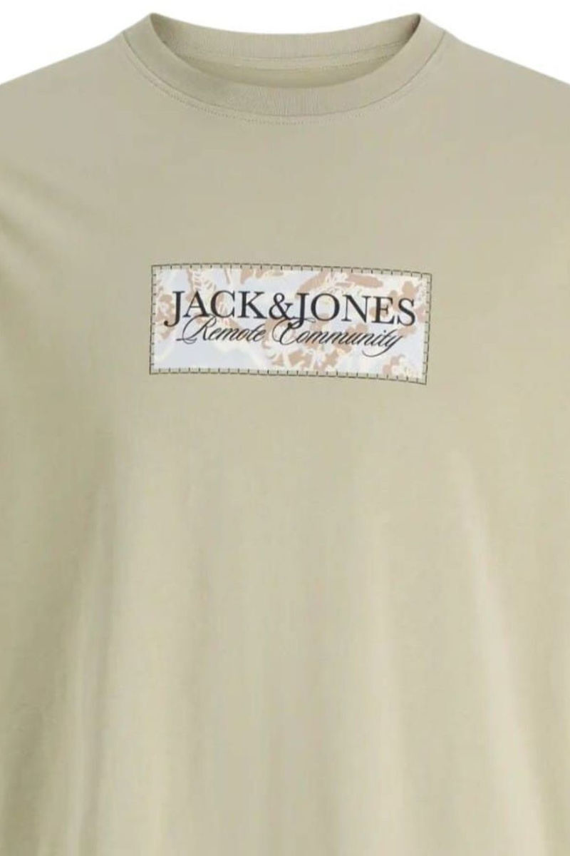 Jack & Jones Bluza Tricou Cu Mânecă Scurtă Verde Măsliniu 12297890