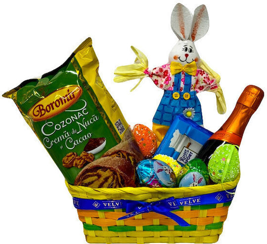 Easter Gift Box Spring Celebration Mionetto Prosecco Bunny Decoration Boromir Cozonac Ritter Chocolate