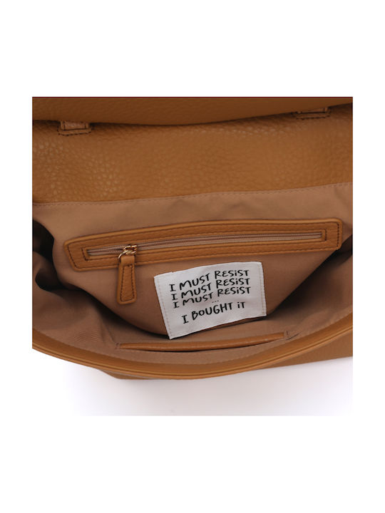 Women's Backpack Shoulder Brown Bag