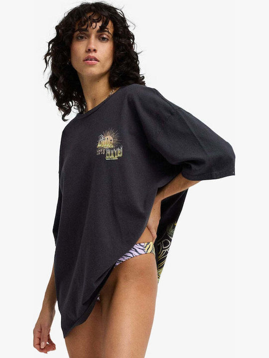 Sun Women's T-shirt Off Black