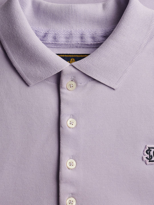 Heritage Women's Polo Short Sleeve Blouse Parma Violet Purple