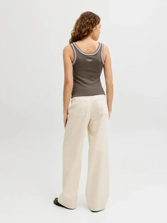 Damen Bluse Braun