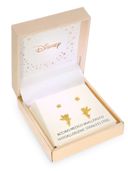 Disney Подредба Обици от Позлатена Стомана