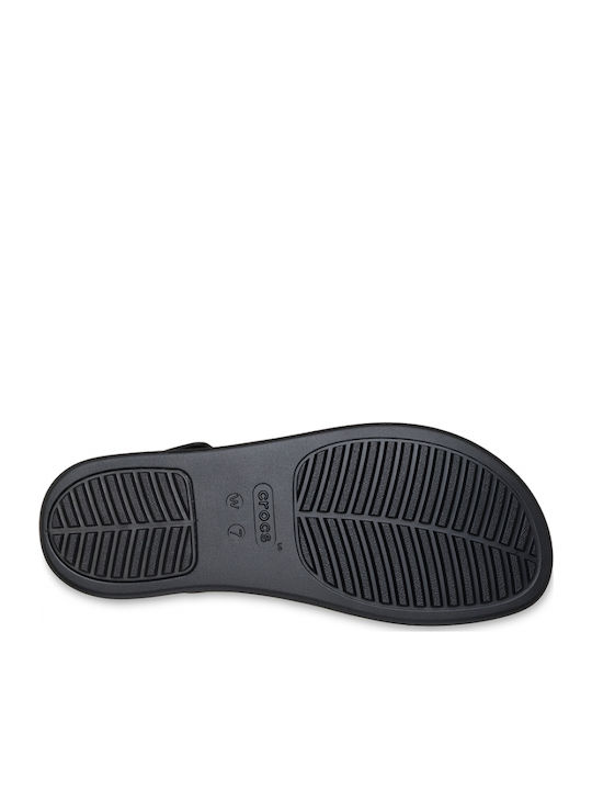 Crocs Brooklyn Women's Anatomic Sandals Flatforms Black