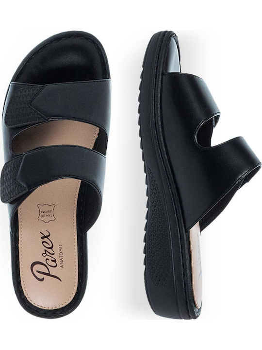 Women's Flat Black Sandals