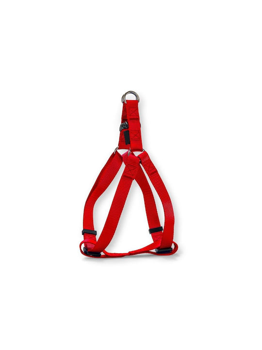 Pet Interest Dog Harness Type A Red Small 10mm x 26-40cm 3211-XS