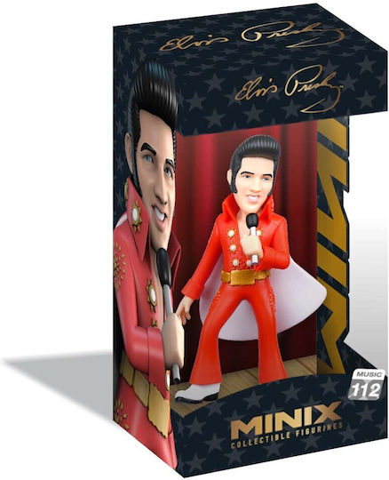 Elvis Presley Minix Figure Elvis Red Suit 12 Cm