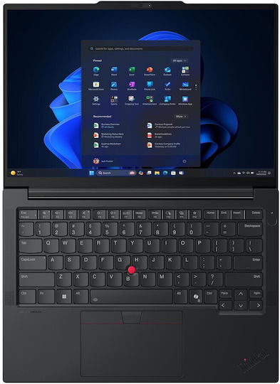 Lenovo ThinkPad E14 Gen 7 (AMD) 14" IPS FHD+ (Ryzen 7-250/32GB/1TB SSD/Radeon 780M/No OS) Black (US Keyboard)