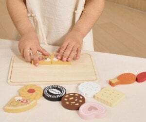 Viga 44260 Polarb Wooden Oven Cookie Set